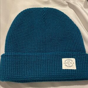 Chick-fil-A- Winter Teal Knit Beanie NEW